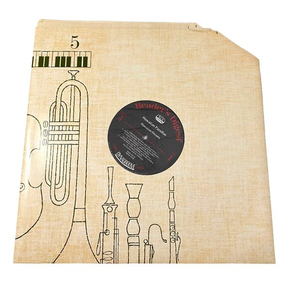 Vintage 70s Reader's Digest Hawaiian Paradise 5 Disc Vinyl LP Set Dynagroove USA - Picture 8 of 8